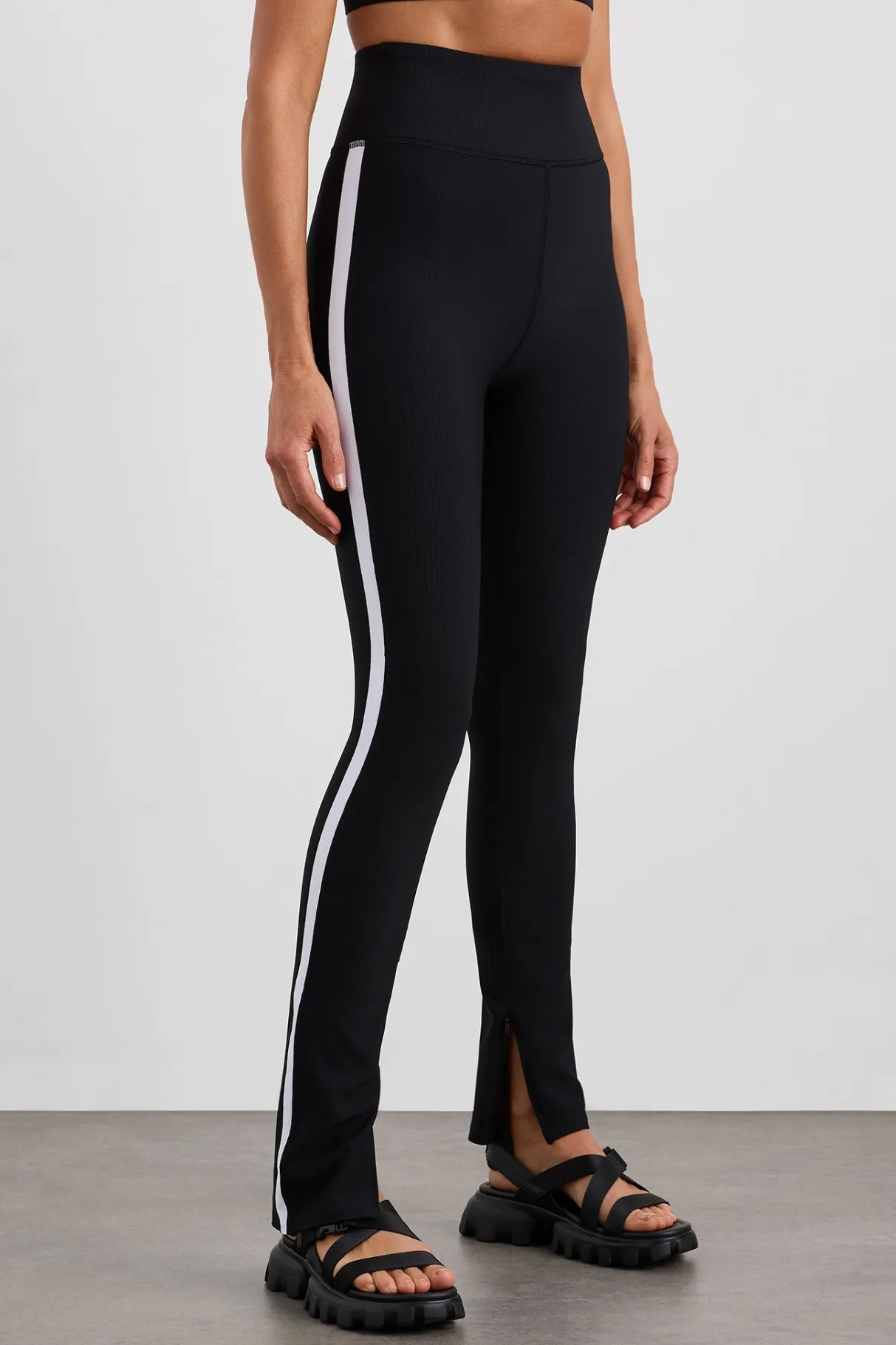 contrast_split_hem_legging__2.webp Shop Aje ATHLETICA Contrast Split Hem Legging 205 Black