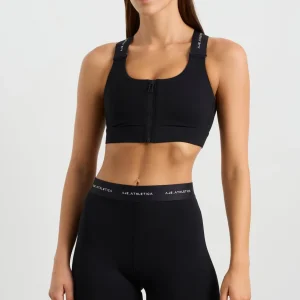 Discount Aje ATHLETICA Contrast Zip Sports Bra 304 Black/White
