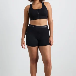 Discount Aje ATHLETICA Contrast Zip Sports Bra 304 Black/White