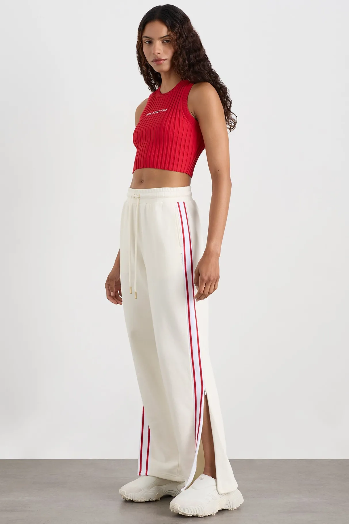 contrast_zip_trackpants__0-1.webp Discount Aje ATHLETICA Contrast Zip Trackpants 504 Ecru