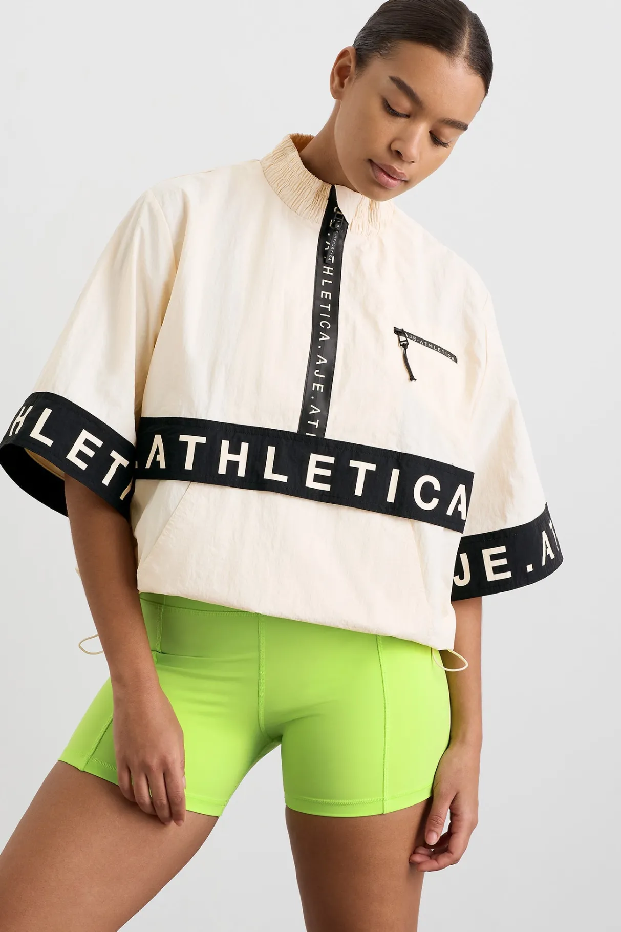 convertible_jacket__11.webp Hot Aje ATHLETICA Convertible Jacket 742 Limestone Beige Black