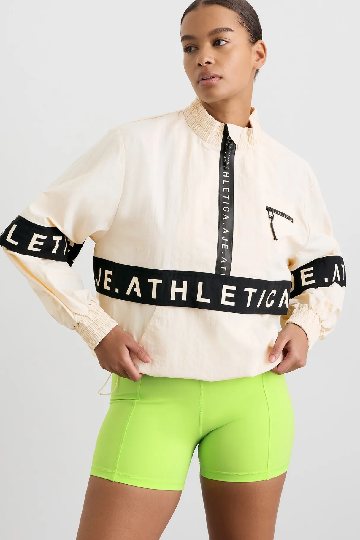 convertible_jacket__7.webp Hot Aje ATHLETICA Convertible Jacket 742 Limestone Beige Black