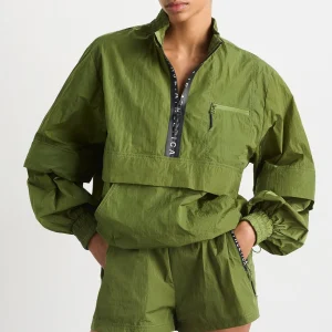 Cheap Aje ATHLETICA Convertible Spray Jacket 742 Evergreen