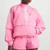 Shop Aje ATHLETICA Convertible Spray Jacket 742 Candy Pink