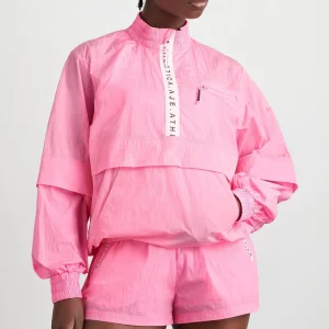 Shop Aje ATHLETICA Convertible Spray Jacket 742 Candy Pink