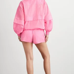 Shop Aje ATHLETICA Convertible Spray Jacket 742 Candy Pink