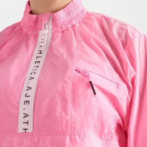 Shop Aje ATHLETICA Convertible Spray Jacket 742 Candy Pink