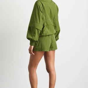 Cheap Aje ATHLETICA Convertible Spray Jacket 742 Evergreen