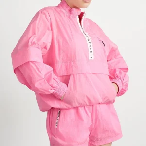 Shop Aje ATHLETICA Convertible Spray Jacket 742 Candy Pink