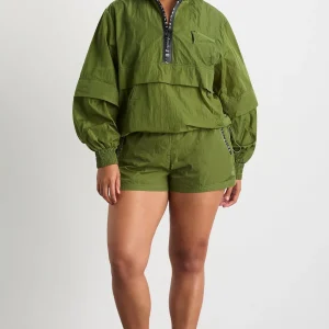 Cheap Aje ATHLETICA Convertible Spray Jacket 742 Evergreen