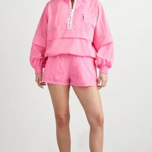 Shop Aje ATHLETICA Convertible Spray Jacket 742 Candy Pink
