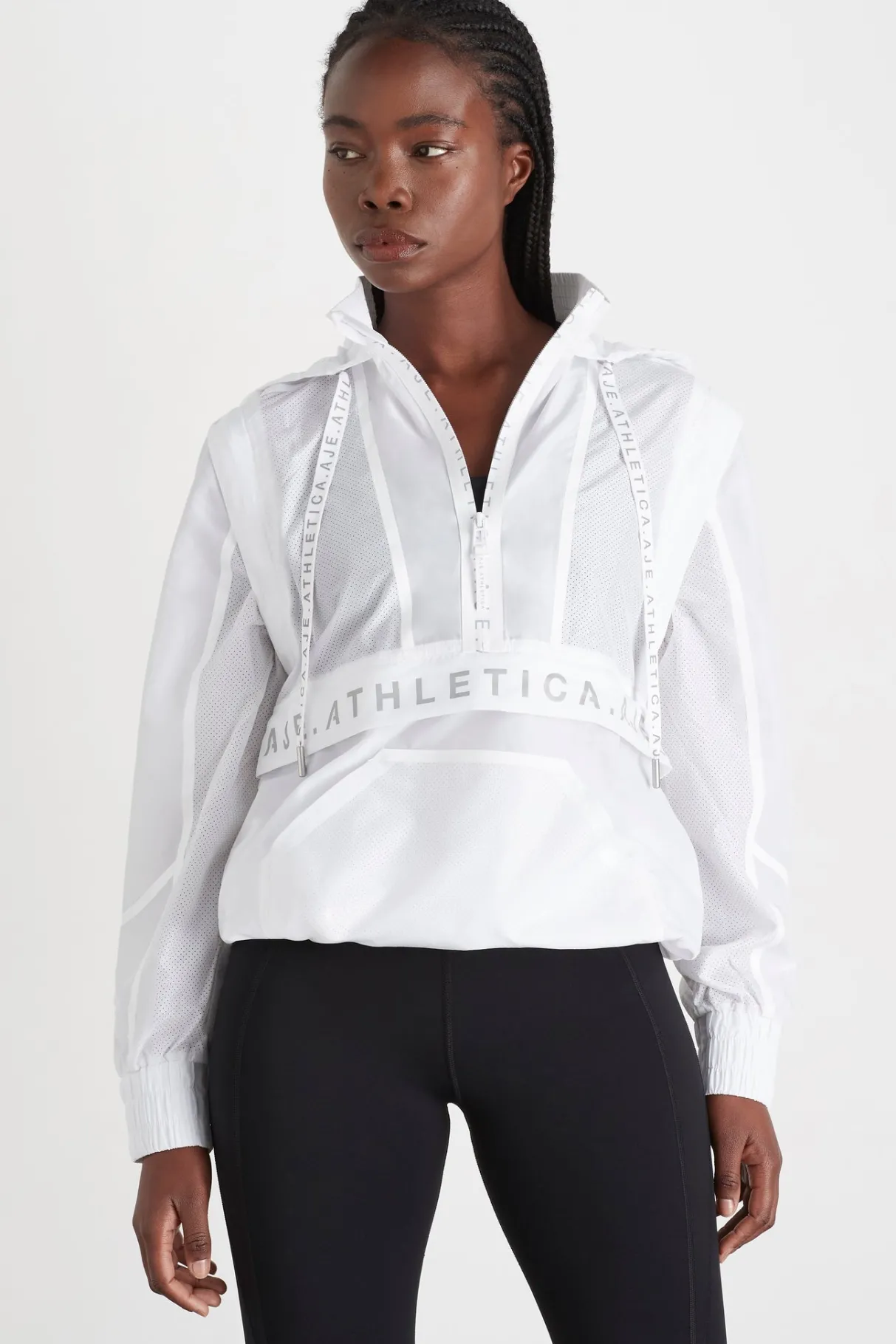 convertible_windbreaker_jacket__0.webp New Aje ATHLETICA Convertible Windbreaker Jacket 701 White
