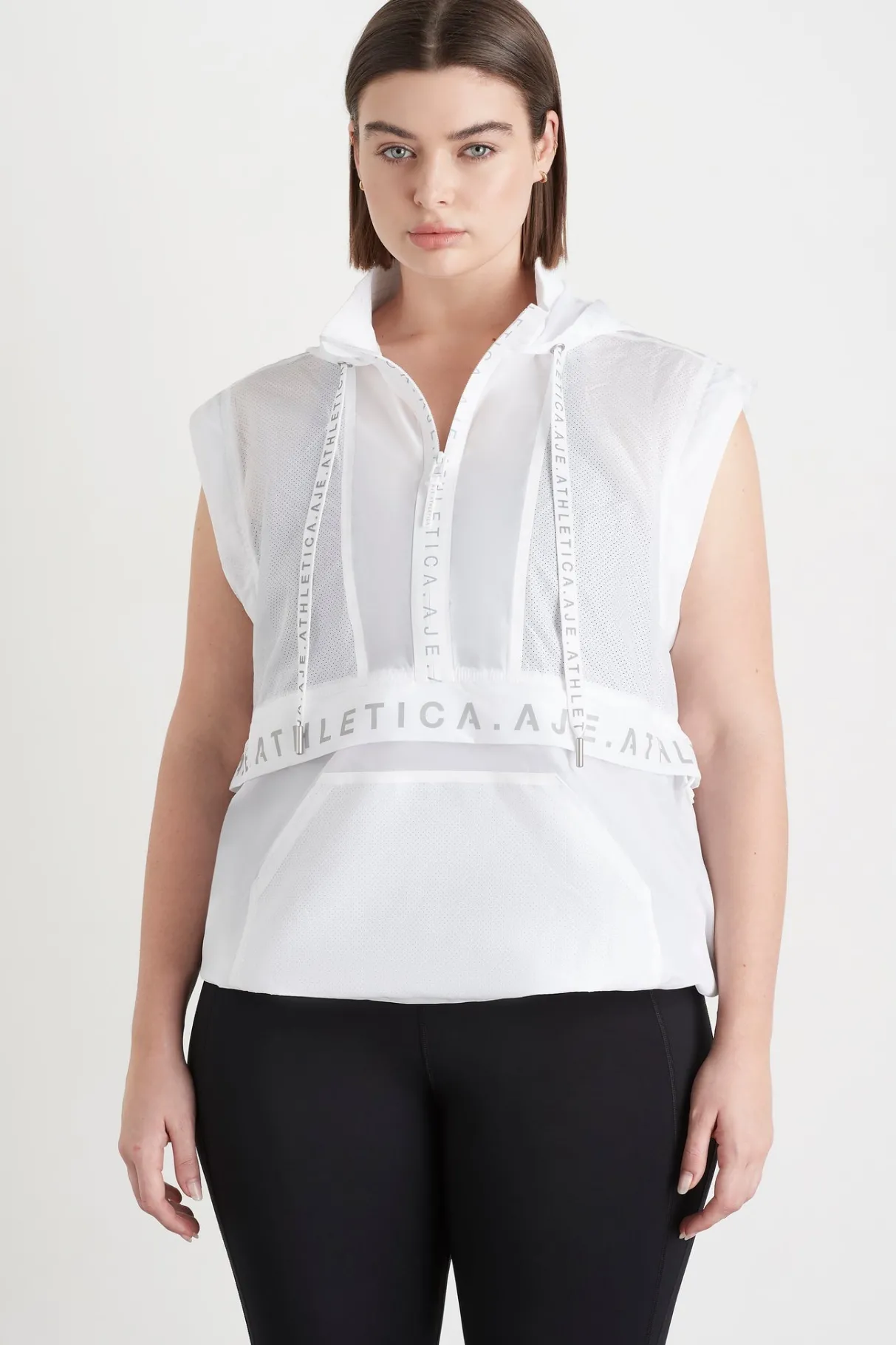 convertible_windbreaker_jacket__16.webp New Aje ATHLETICA Convertible Windbreaker Jacket 701 White