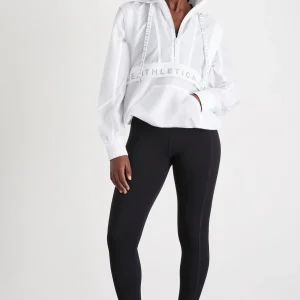 New Aje ATHLETICA Convertible Windbreaker Jacket 701 White