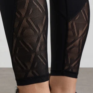 Best Sale Aje ATHLETICA Corset Mesh 7/8 Legging 236 Black