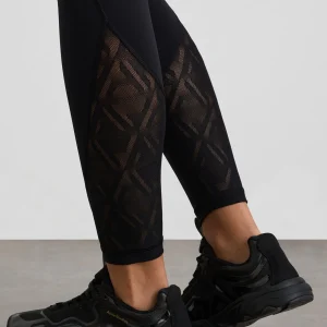 Best Sale Aje ATHLETICA Corset Mesh 7/8 Legging 236 Black