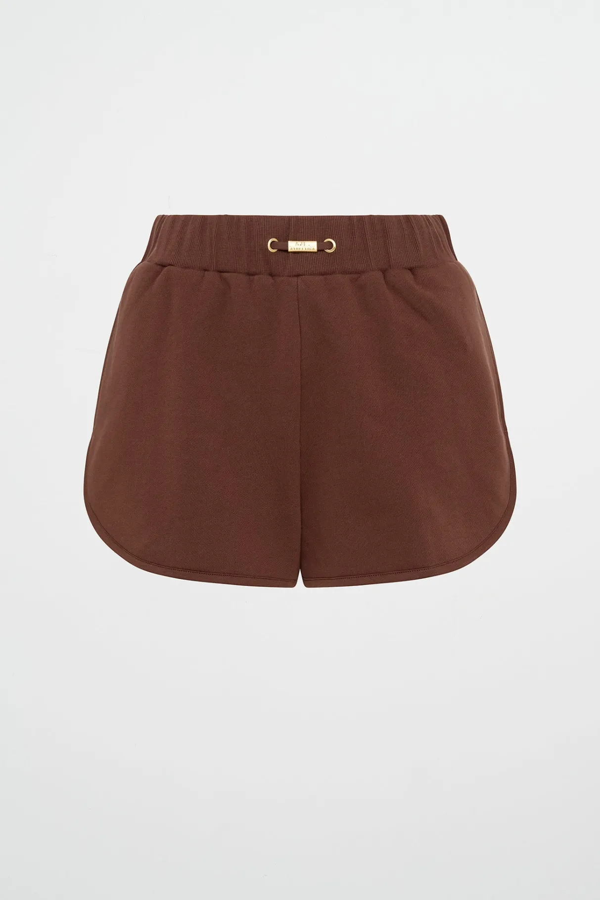 cotton_crossover_shorts__1.webp New Aje ATHLETICA Cotton Crossover Shorts 603 Dark Chocolate Brown