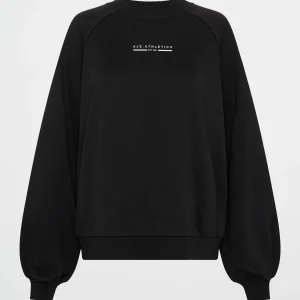 Cheap Aje ATHLETICA Crew Neck Raglan Jumper 436 Black