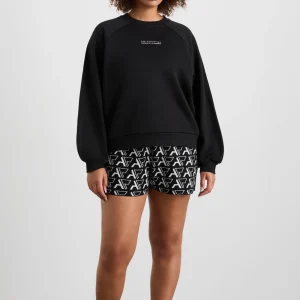 Cheap Aje ATHLETICA Crew Neck Raglan Jumper 436 Black