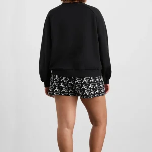 Cheap Aje ATHLETICA Crew Neck Raglan Jumper 436 Black