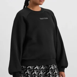 Cheap Aje ATHLETICA Crew Neck Raglan Jumper 436 Black