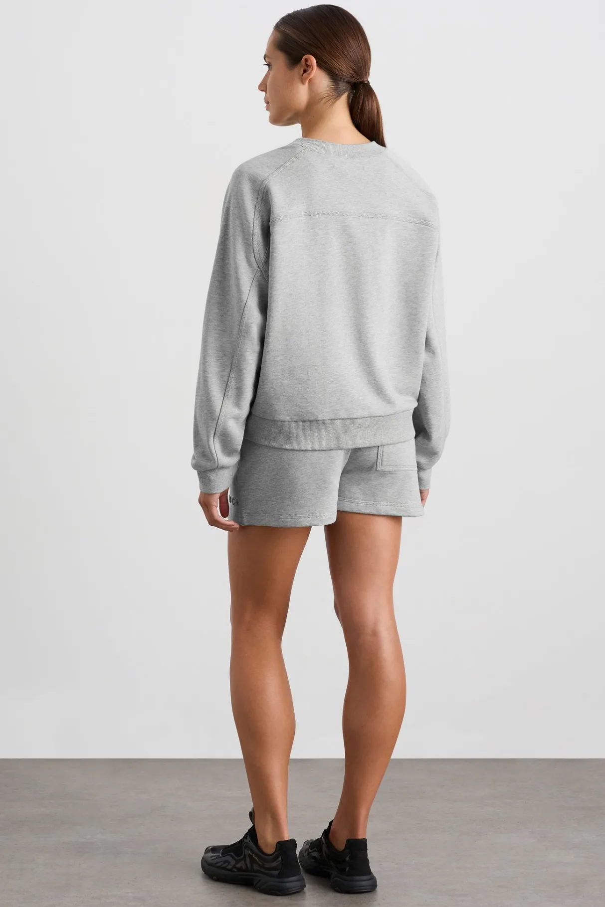 crew_neck_sweater__4-1.webp Flash Sale Aje ATHLETICA Crew Neck Sweater 401 Grey Marle