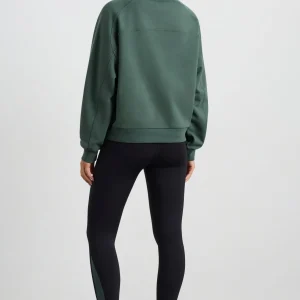 Fashion Aje ATHLETICA Crew Neck Sweater 401 Moss Green