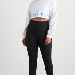 Store Aje ATHLETICA Crop Cut Out Crew Jumper 416 White/Cerulean Blue