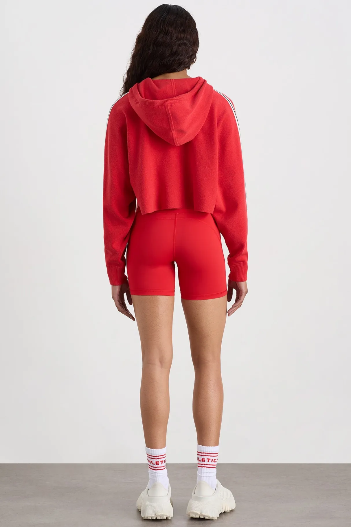 crop_knit_hoodie__5.webp Sale Aje ATHLETICA Crop Knit Hoodie 405 Passionate Red