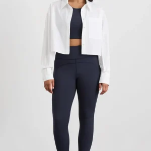 Best Sale Aje ATHLETICA Crop Shirt 609 White