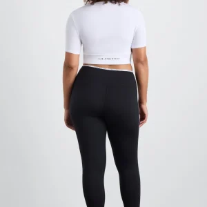 Best Aje ATHLETICA Crop Twist Front Tee 130 White