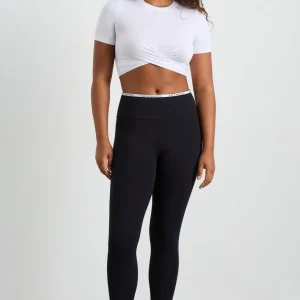 Best Aje ATHLETICA Crop Twist Front Tee 130 White