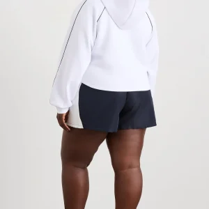 Online Aje ATHLETICA Cropped Contrast Hoodie 405 White