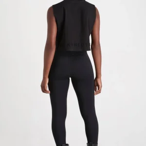 Cheap Aje ATHLETICA Cropped Embossed Signature Logo Tank 106 Black