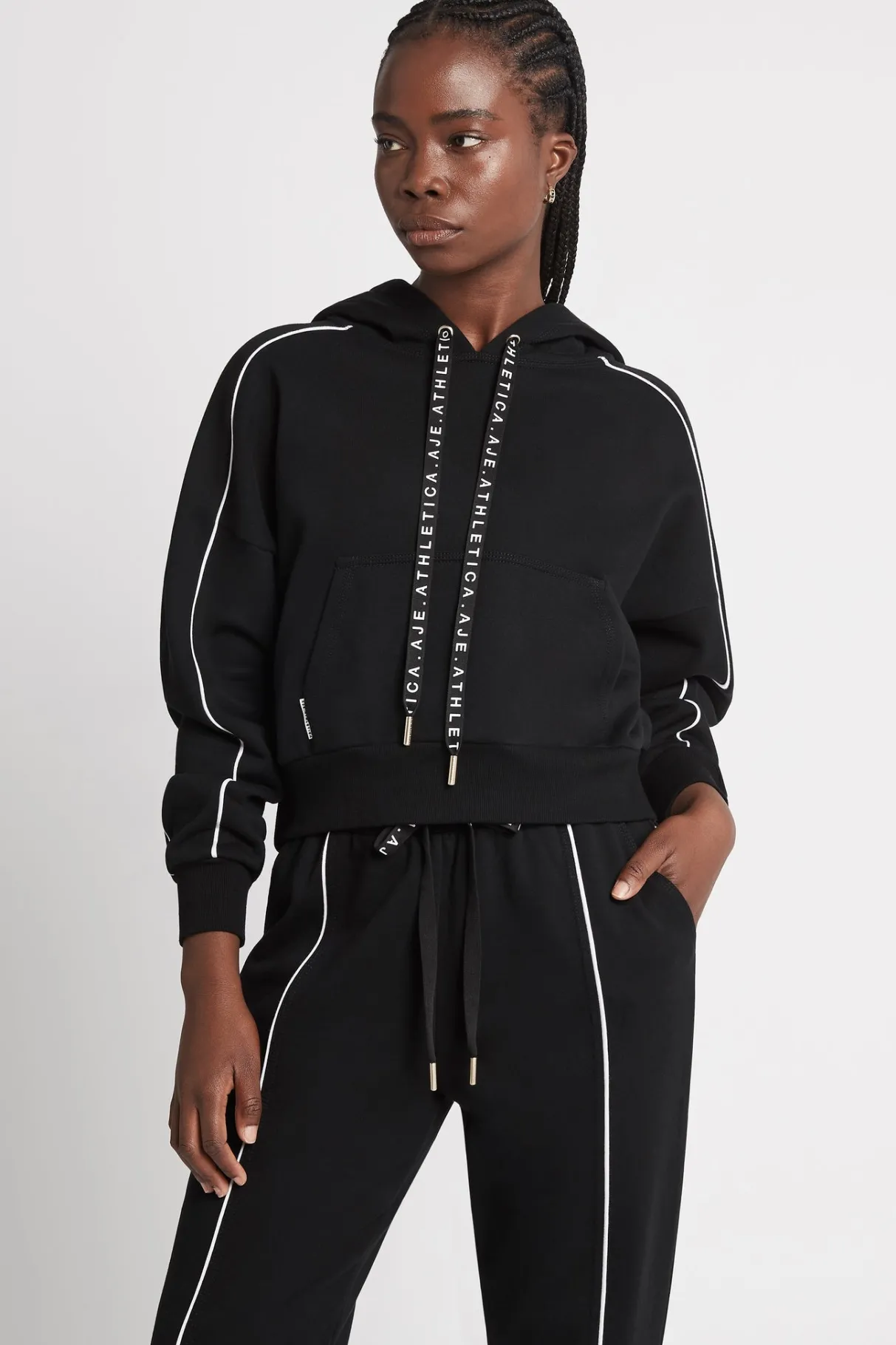 cropped_essential_contrast_piping_hoodie__0.webp Cheap Aje ATHLETICA Cropped Essential Contrast Piping Hoodie 405 Black/White