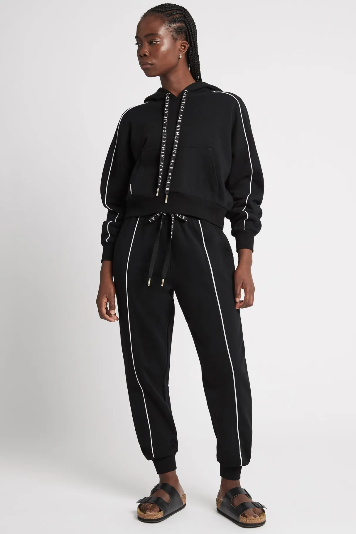 cropped_essential_contrast_piping_hoodie__5.webp Cheap Aje ATHLETICA Cropped Essential Contrast Piping Hoodie 405 Black/White