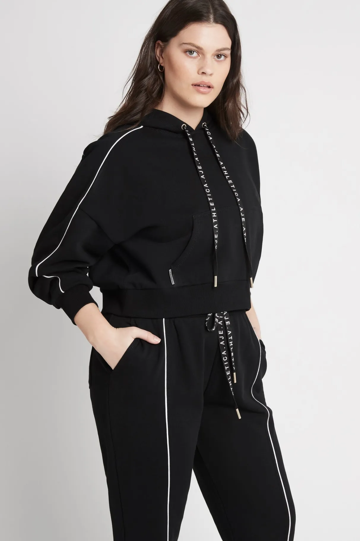 cropped_essential_contrast_piping_hoodie__7.webp Cheap Aje ATHLETICA Cropped Essential Contrast Piping Hoodie 405 Black/White