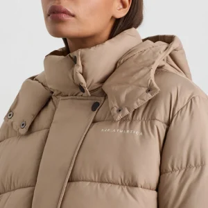 Fashion Aje ATHLETICA Cropped Hooded Puffer Jacket 764 Dune