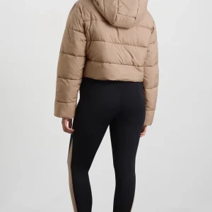 Fashion Aje ATHLETICA Cropped Hooded Puffer Jacket 764 Dune