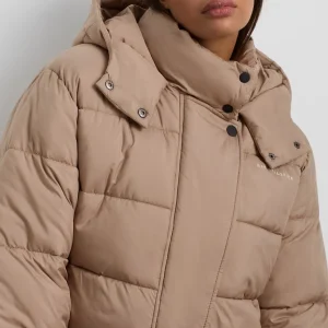 Fashion Aje ATHLETICA Cropped Hooded Puffer Jacket 764 Dune