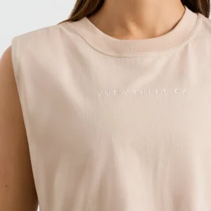 Flash Sale Aje ATHLETICA Cropped Jersey Tank 147 Moonstone Grey