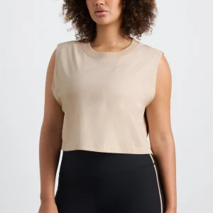 Flash Sale Aje ATHLETICA Cropped Jersey Tank 147 Moonstone Grey