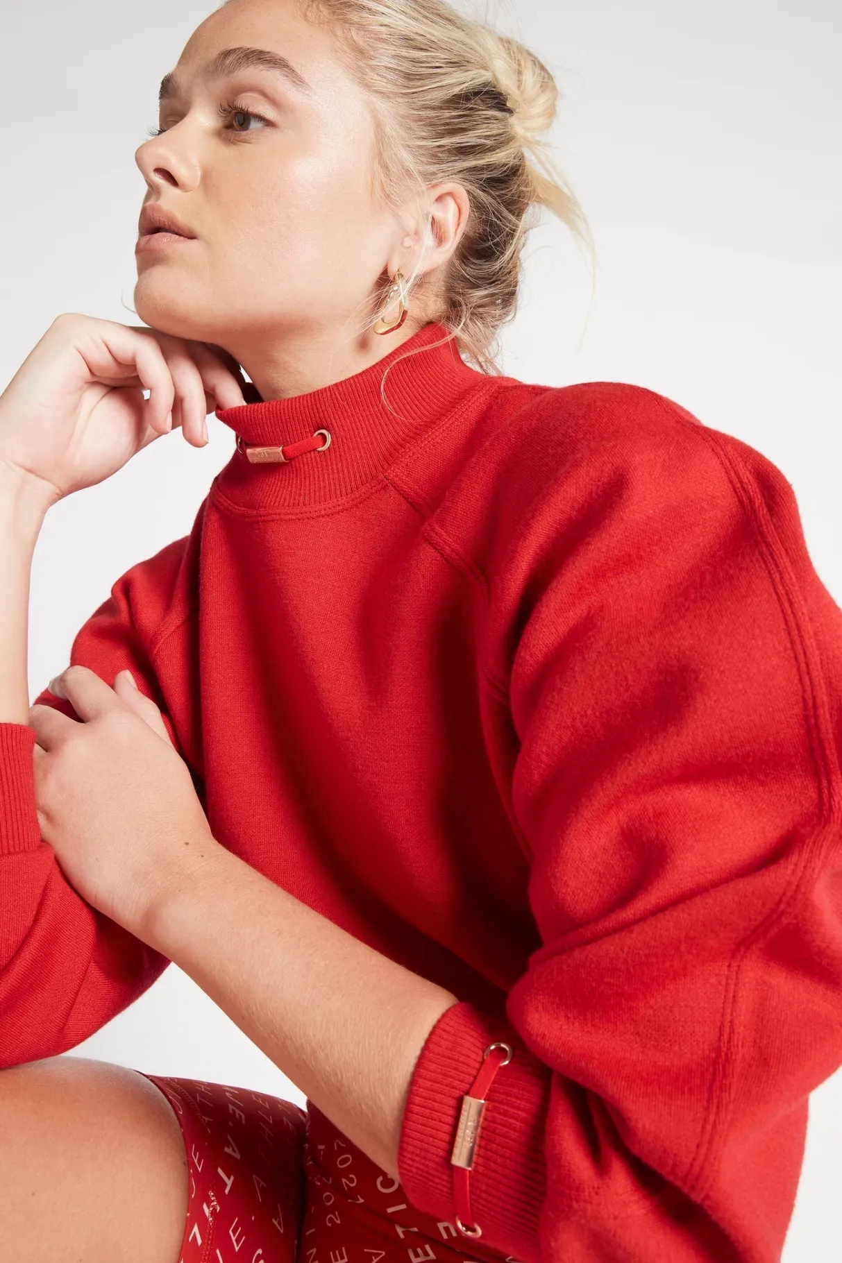 cropped_knit_funnel_neck_jumper__3.webp New Aje ATHLETICA Cropped Knit Funnel Neck Jumper 408 Garnet Red