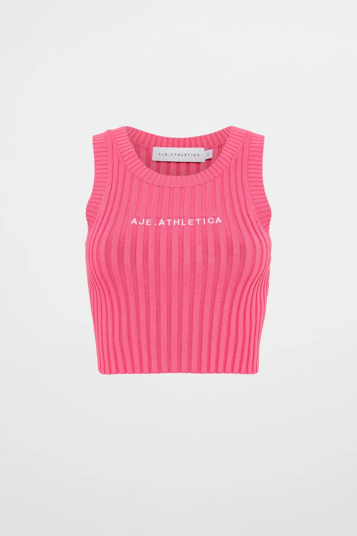 cropped_knitted_logo_tank__1-5.webp Flash Sale Aje ATHLETICA Cropped Knitted Logo Tank 135 Rouge Pink