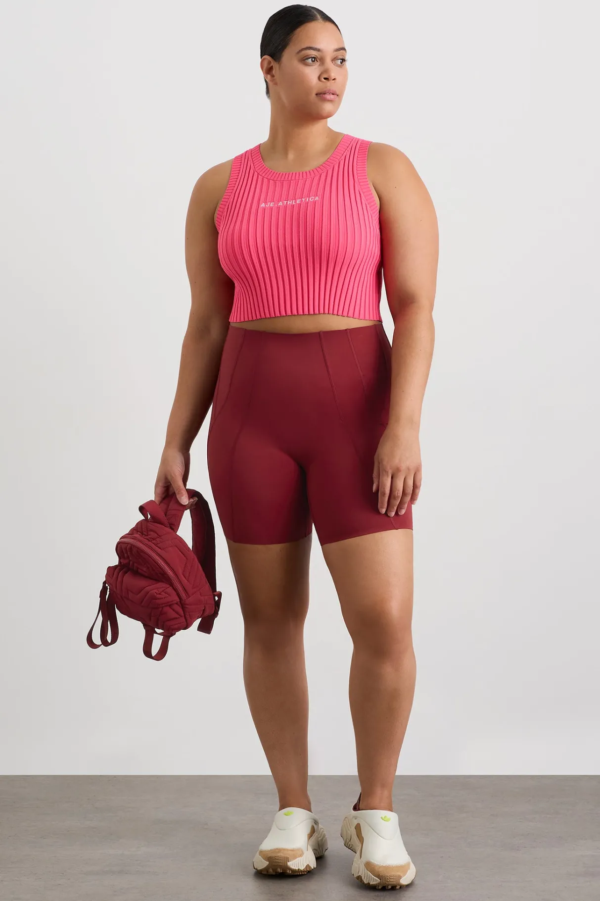 cropped_knitted_logo_tank__12-3.webp Flash Sale Aje ATHLETICA Cropped Knitted Logo Tank 135 Rouge Pink