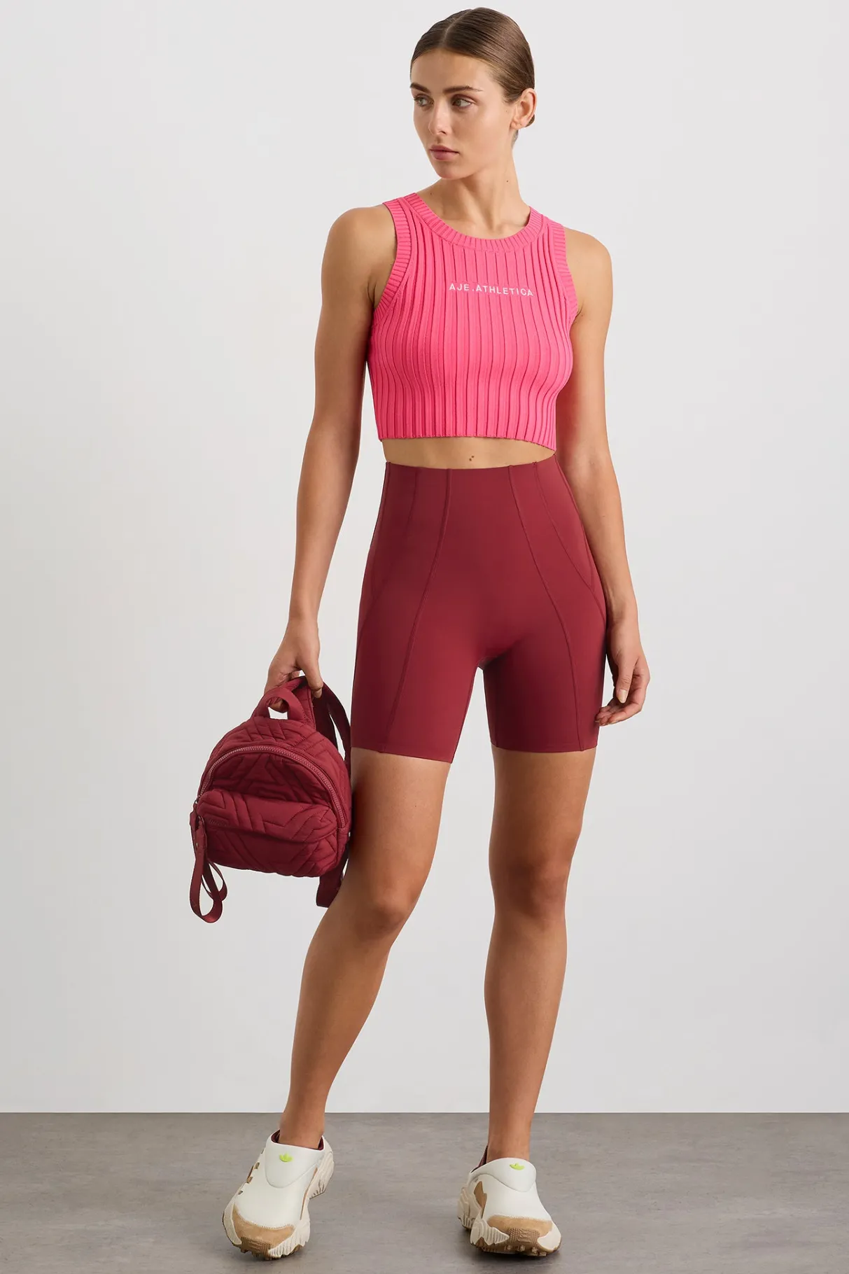 cropped_knitted_logo_tank__2-5.webp Flash Sale Aje ATHLETICA Cropped Knitted Logo Tank 135 Rouge Pink