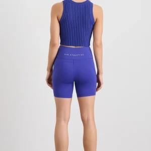 Best Aje ATHLETICA Cropped Knitted Logo Tank 135 Electric Blue