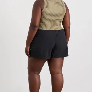 Fashion Aje ATHLETICA Cropped Knitted Logo Tank 135 Soft Khaki/Black