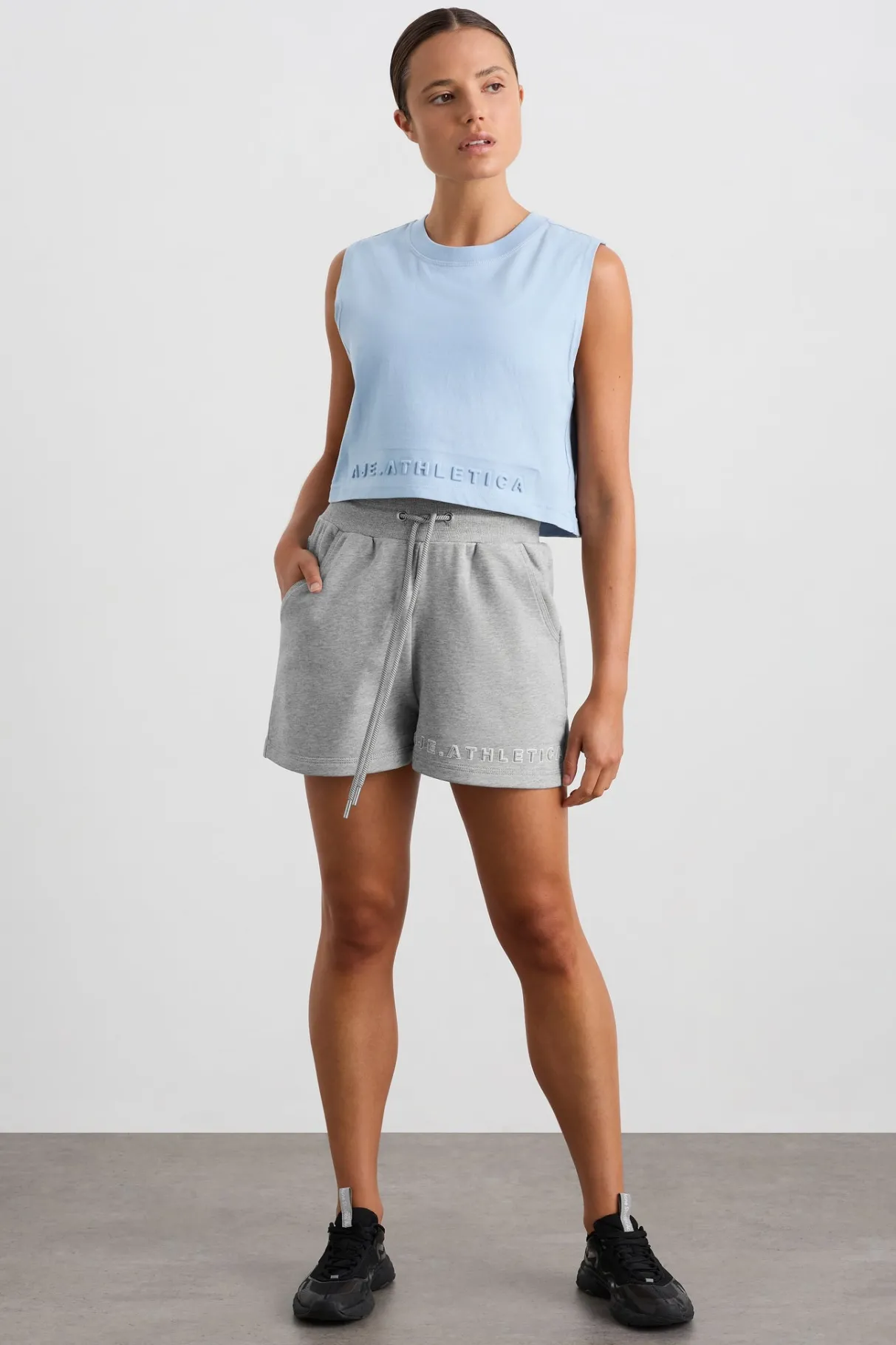 cropped_logo_tank__0.webp Hot Aje ATHLETICA Cropped Logo Tank 106 Steel Blue