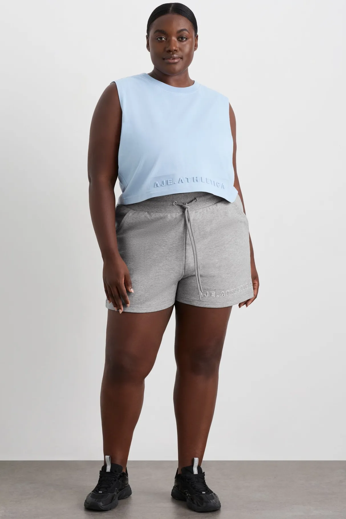 cropped_logo_tank__11.webp Hot Aje ATHLETICA Cropped Logo Tank 106 Steel Blue